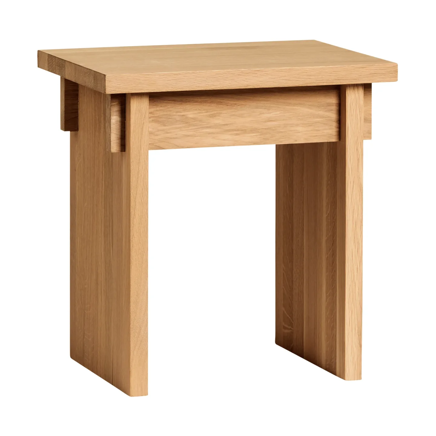 Kristina Dam Studio Artisan Hocker 30x40 cm Warm lackierte Eiche