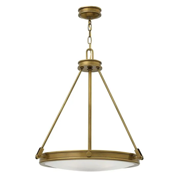 Elstead Lighting - Collier Ø54 - Taklampa - Antikmässing