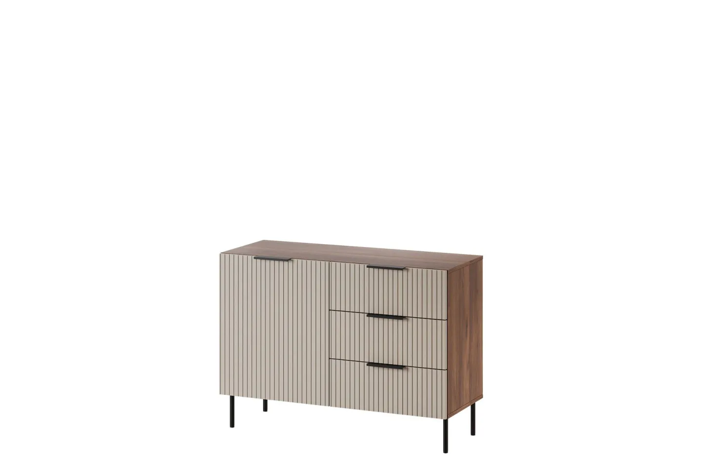 Fiesta Skänk 105x42 cm - Brun/Beige