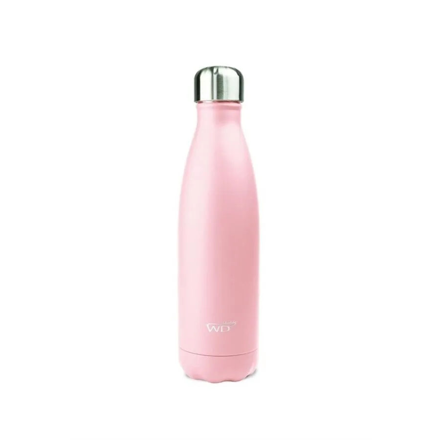 Flasche Easy Life hellrosa Edelstahl H 26 cm 0.5 l