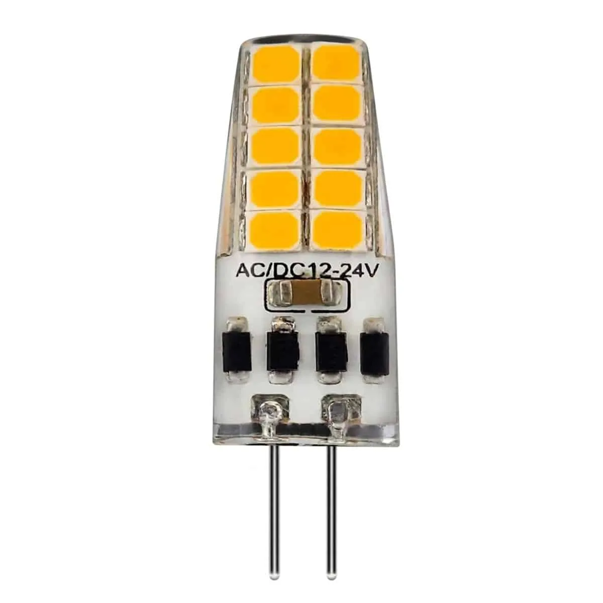 Stiftlampa LED Silikon 12V 2,3W 230lm 2500K Dimbar G4