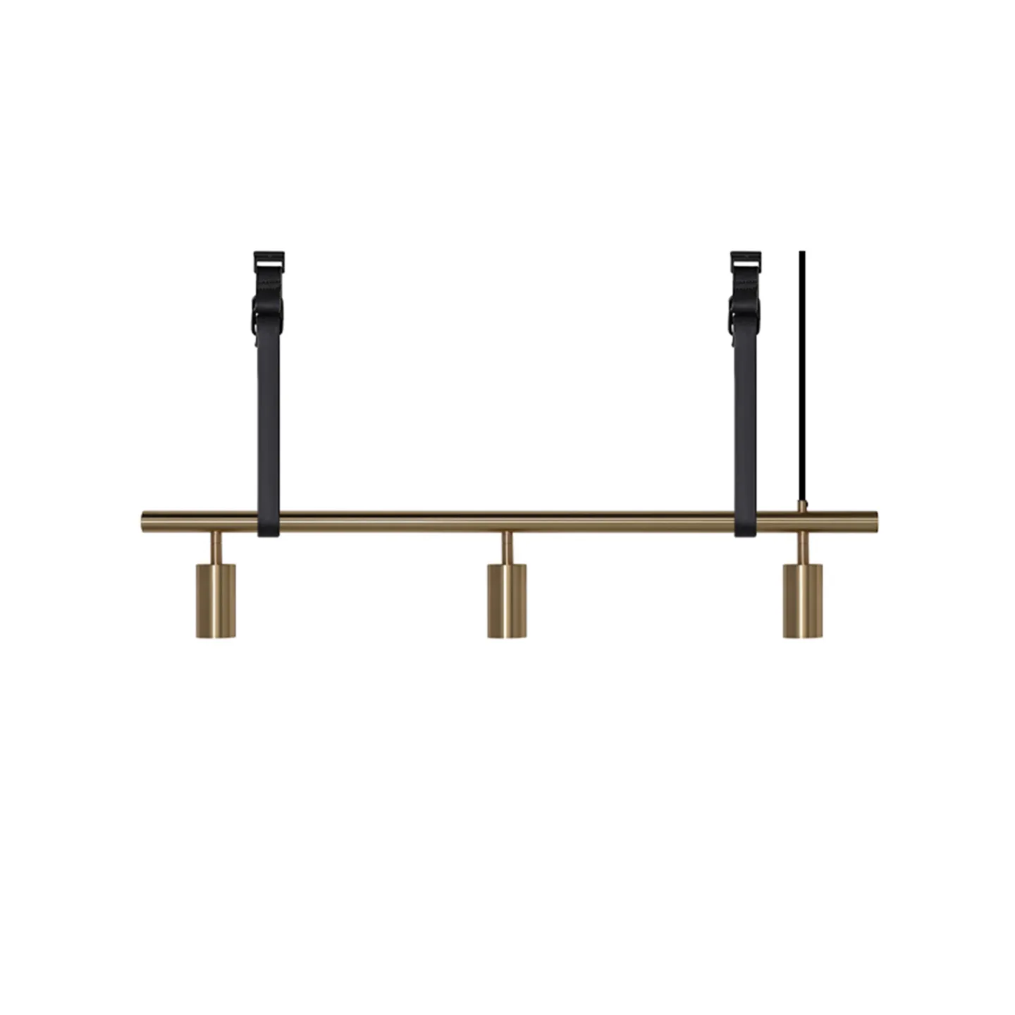 Rubn - Long John 3 Brass / Black Leather - Takkronor - Niclas Hoflin - Guld