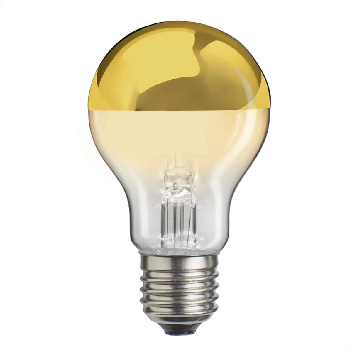 Toppförspeglad Normallampa Guld Dimbar 260lm 927 E27