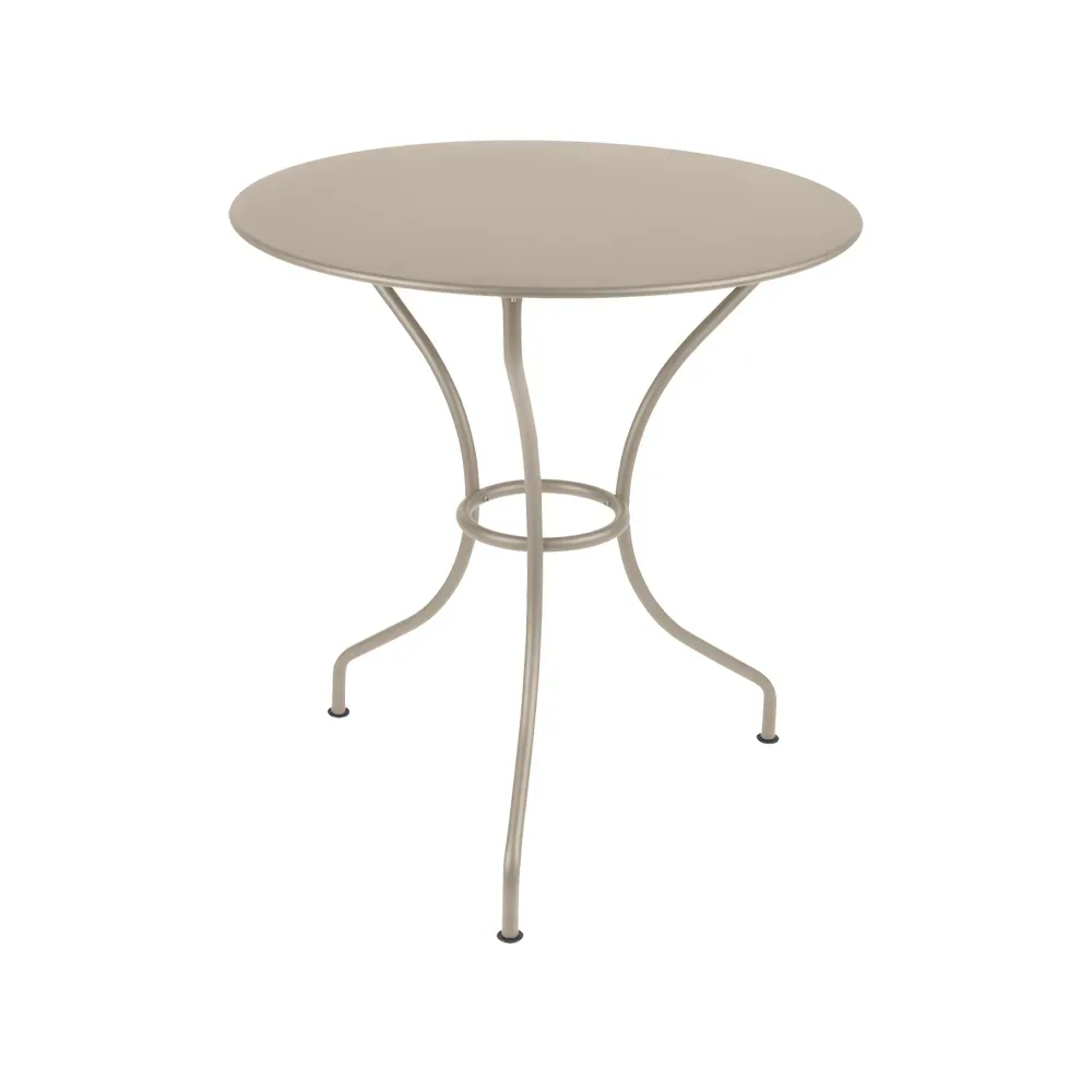 Fermob Opera+ bord Ø67 cm Nutmeg (beige)