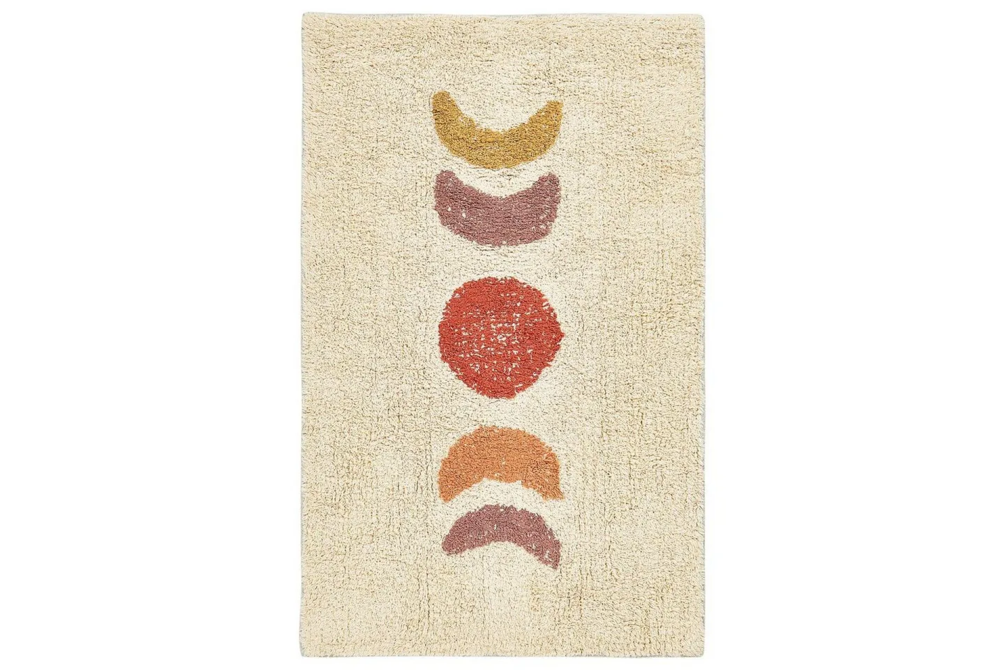 Badrumsmatta Esme - Beige, orange, gul, röd