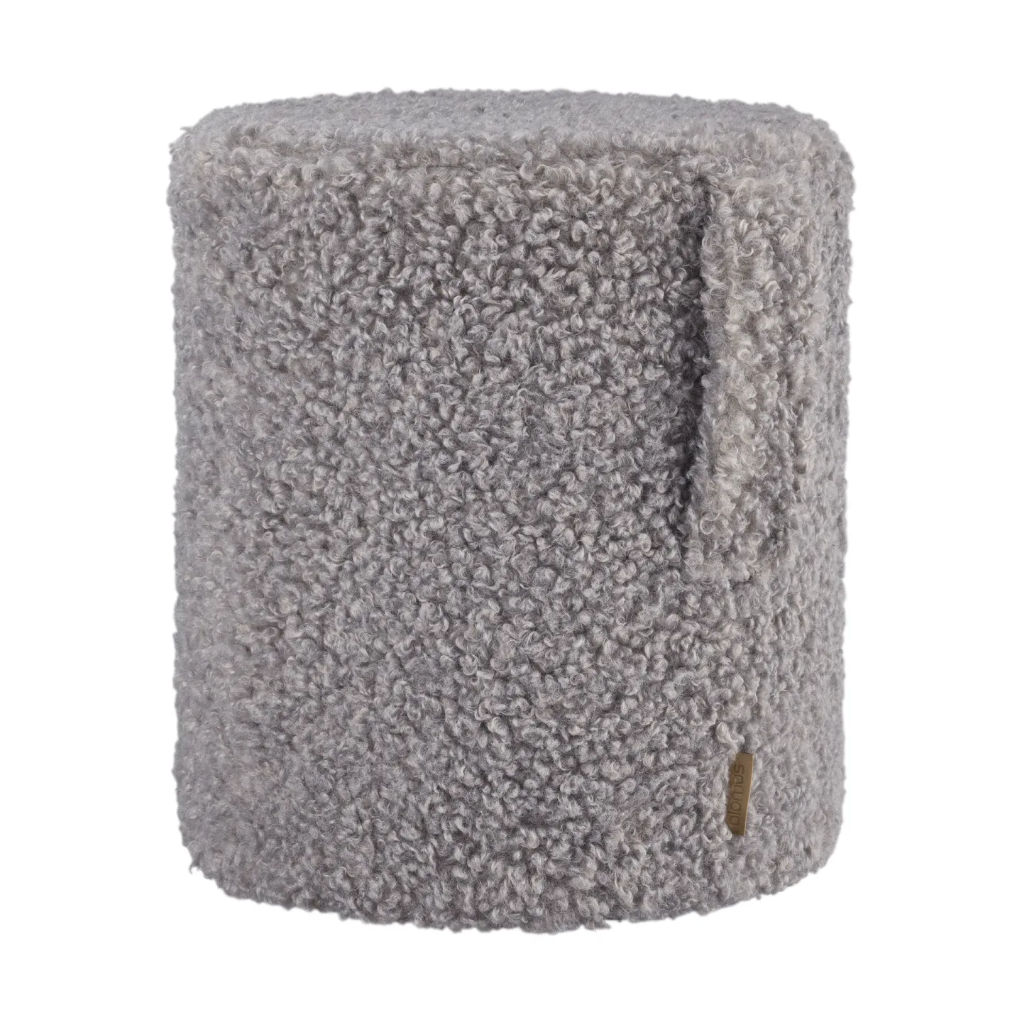 blomus Teddy Pouf Sharkskin, Ø35x40 cm