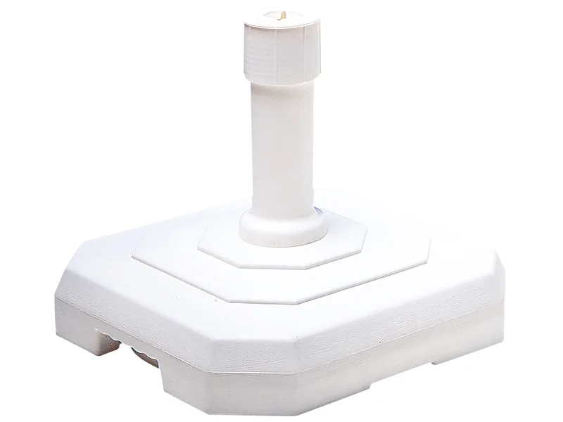 EDA Sonnenschirmfuss BETON Polyethylen mit hoher Dichte weiss 25kg