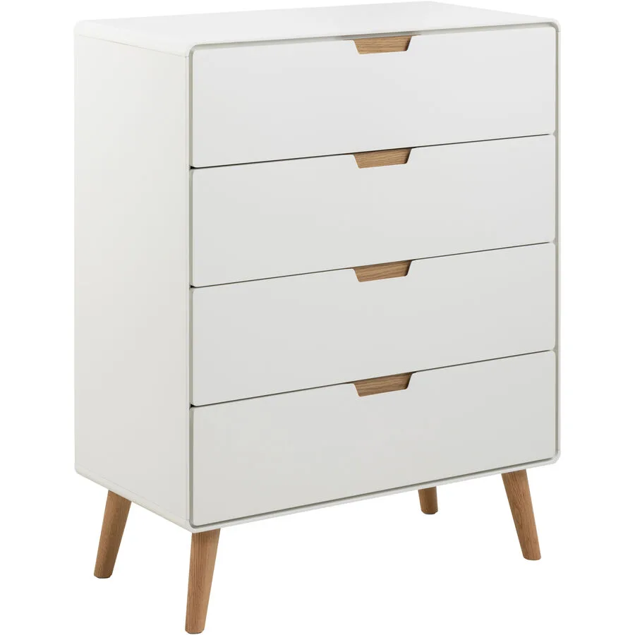 Kommode Lowell natur MDF B 80 H 100 cm