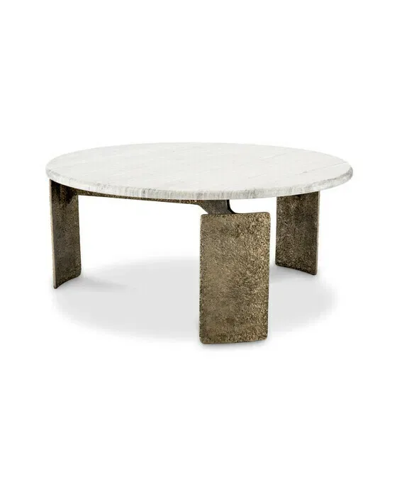 Bodega sofabord antik messing