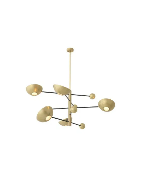 Salinas loftlampe messing