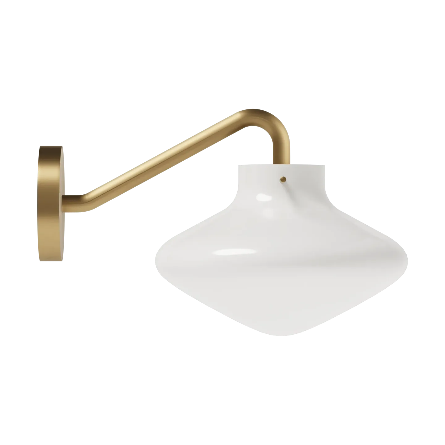 LYFA Repose 175 vägglampa Brass