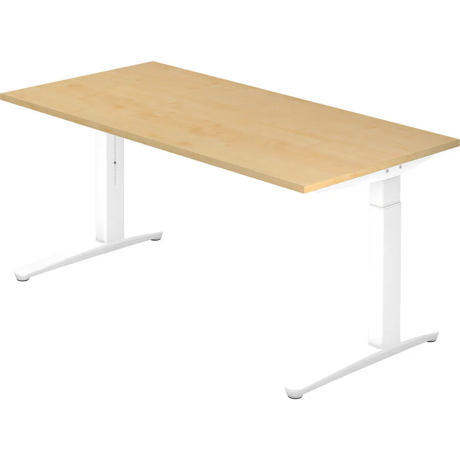 Schreibtisch Office Ahorn Holzwerkstoff B 160 T 80 cm
