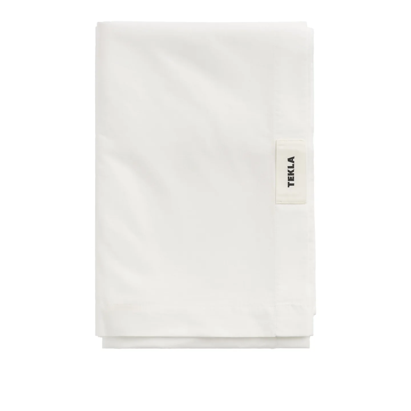Tekla - Percale flat sheet 180x260cm broken white - Lakan - Vit