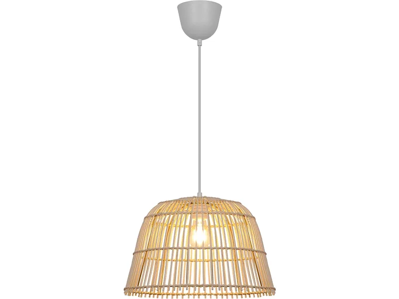 Hängelampe INAYA 38x120cm 15W natürliches holz