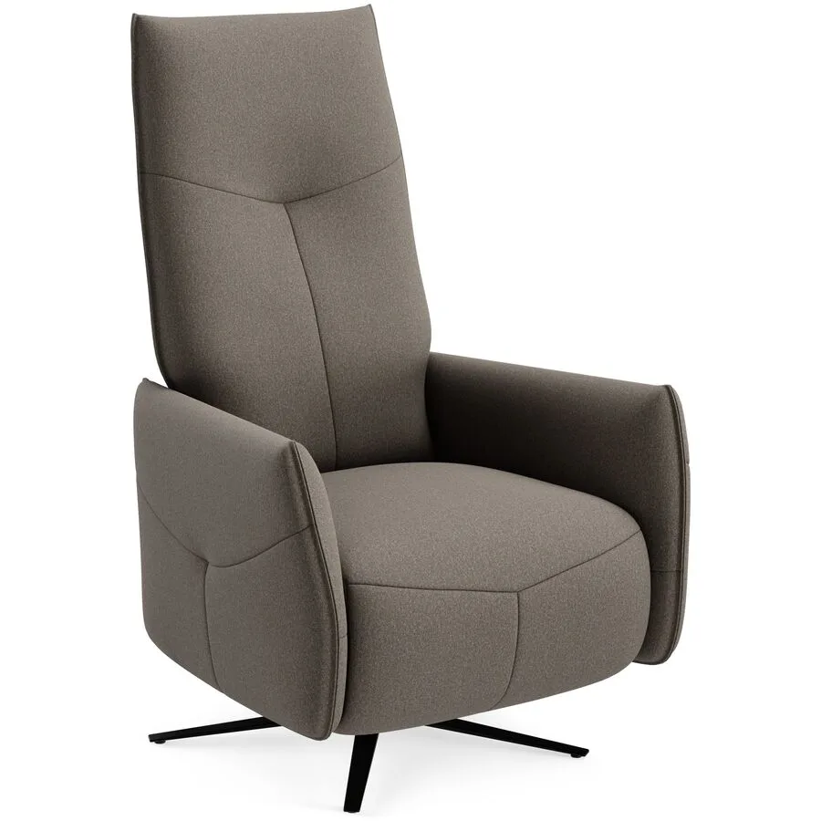 Relaxsessel Jura nussbraun Stoff T 158 B 73 H 112 cm - Möbel Konfigurator: Traummöbel individuell zusammenstellen