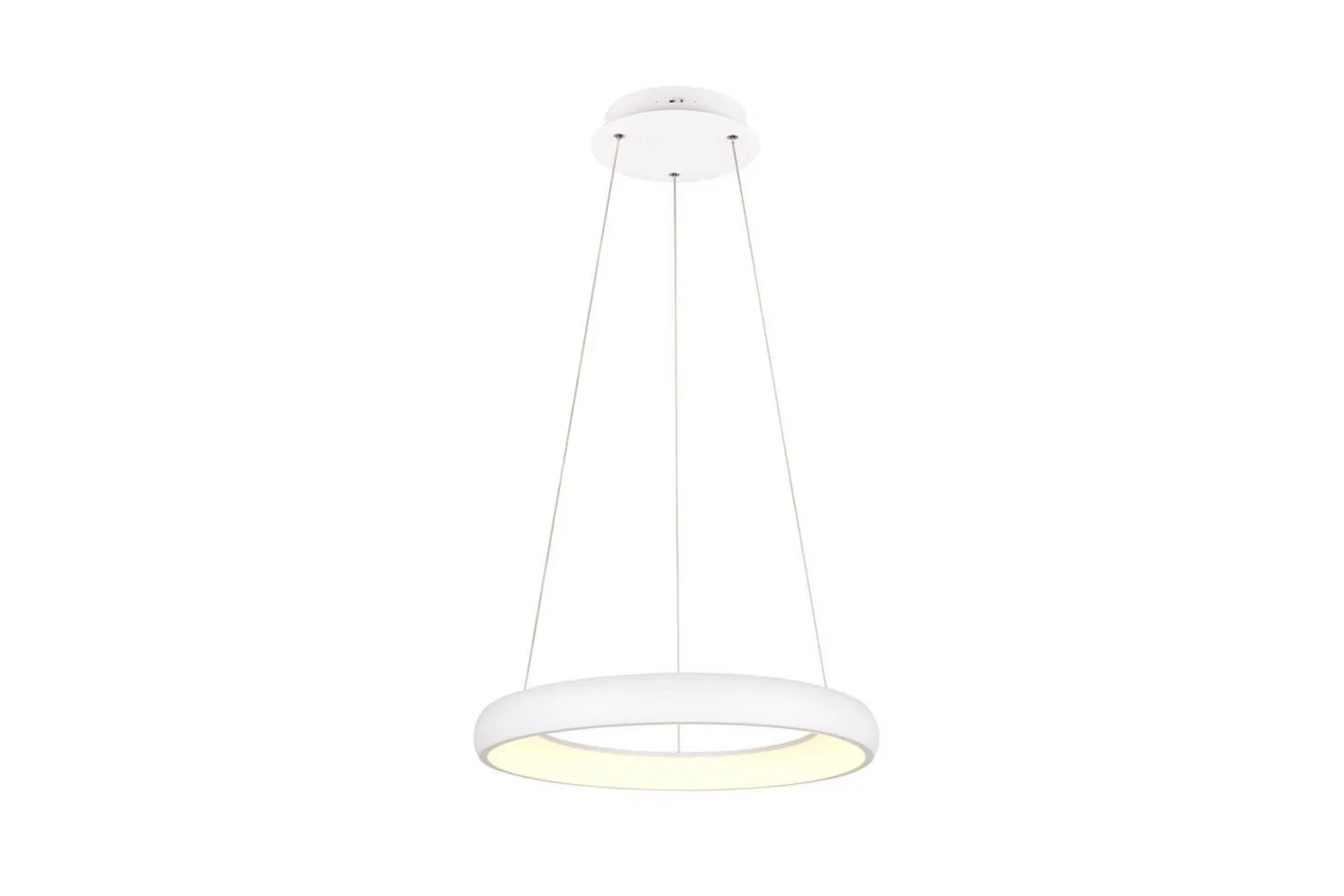 Pendel TRIO Cardona 62 cm, Mattvit - 62 cm, Mattvit