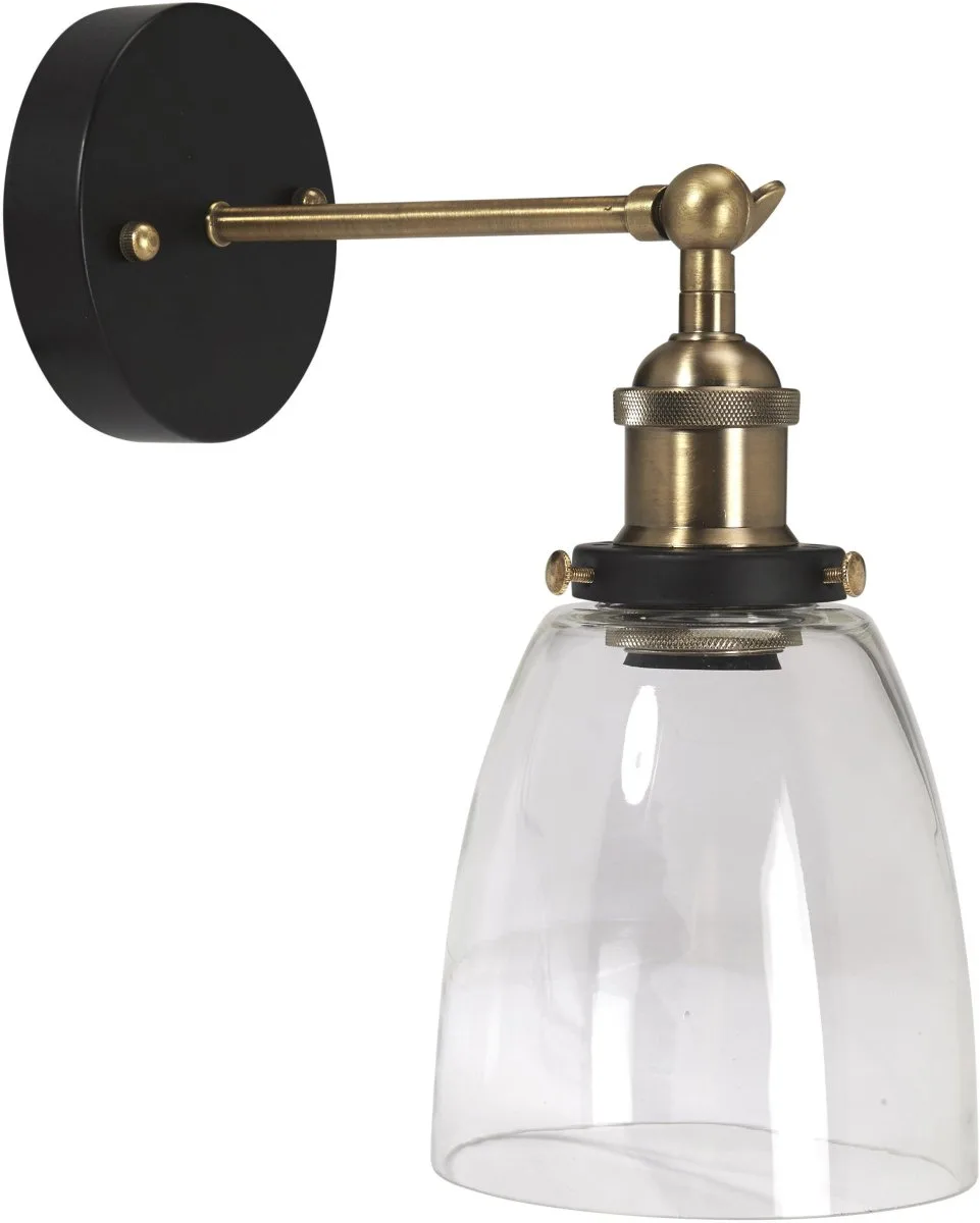 PR Home - Kappa 14cm - Badrumslampa - Svart