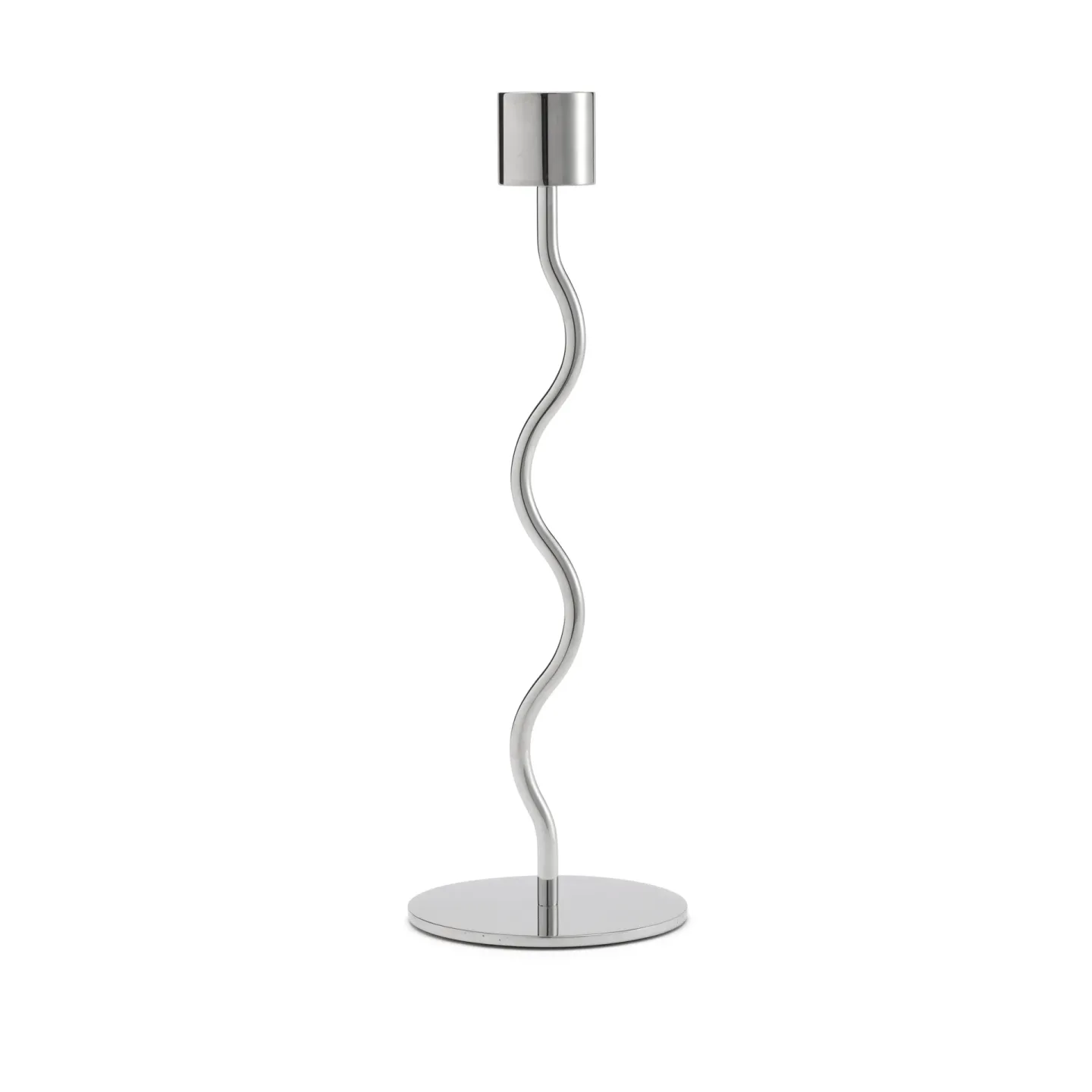 Cooee Design Curved Kerzenständer 23cm Edelstahl