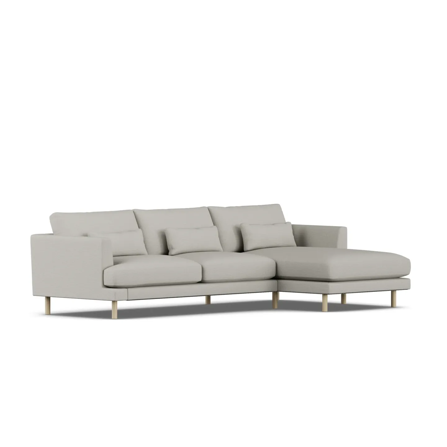 1898 Bredhult Sofa Same Grey 6673-Eiche weiß geölt, 2,5-sitzig C1