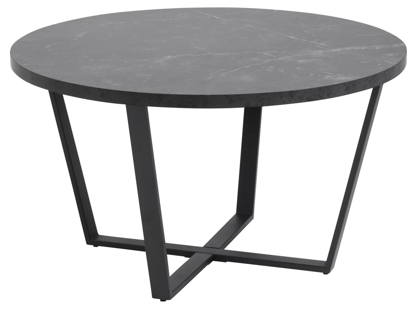 Amst Couchtisch Marmor print schwarz.