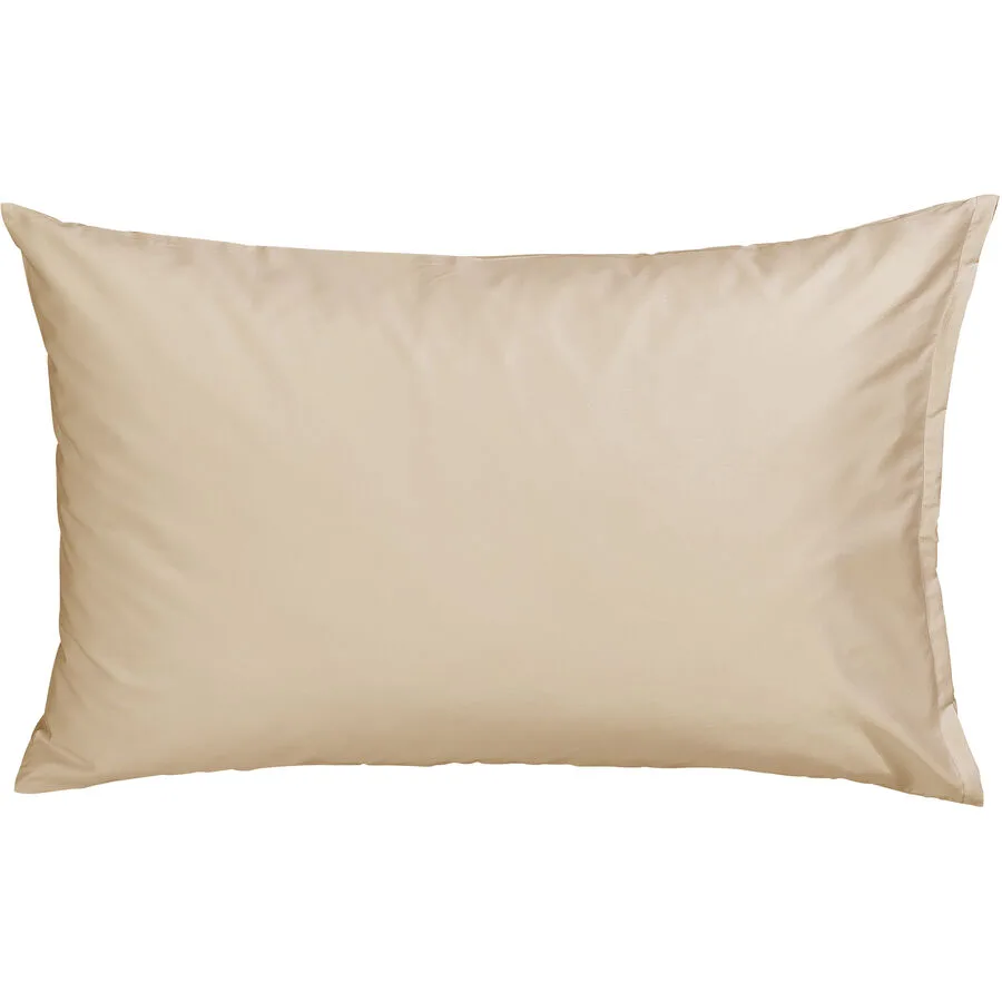 Kissenbezug Kos Apricot Einfarbig Satin B 50 T 70 cm