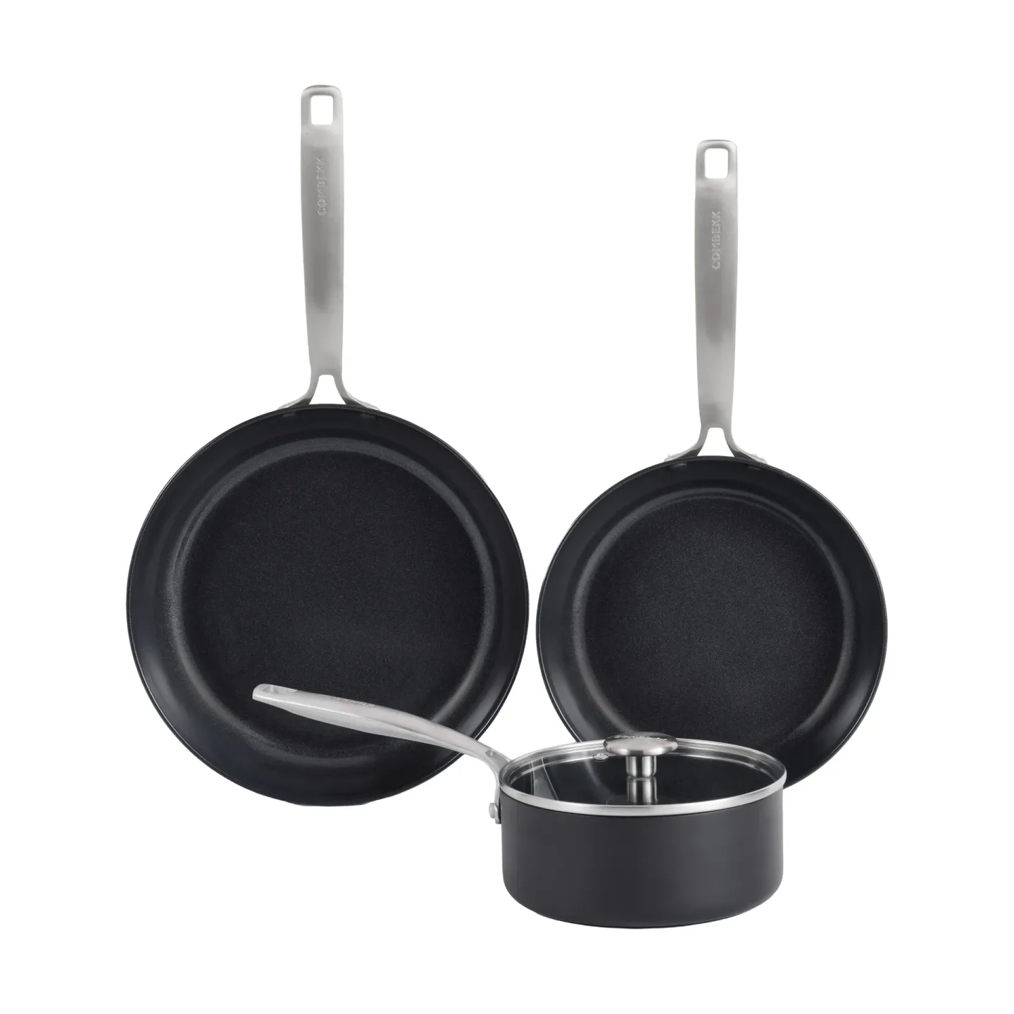 Combekk Combekk Element Topf- und Pfannenset 4-teilig Black