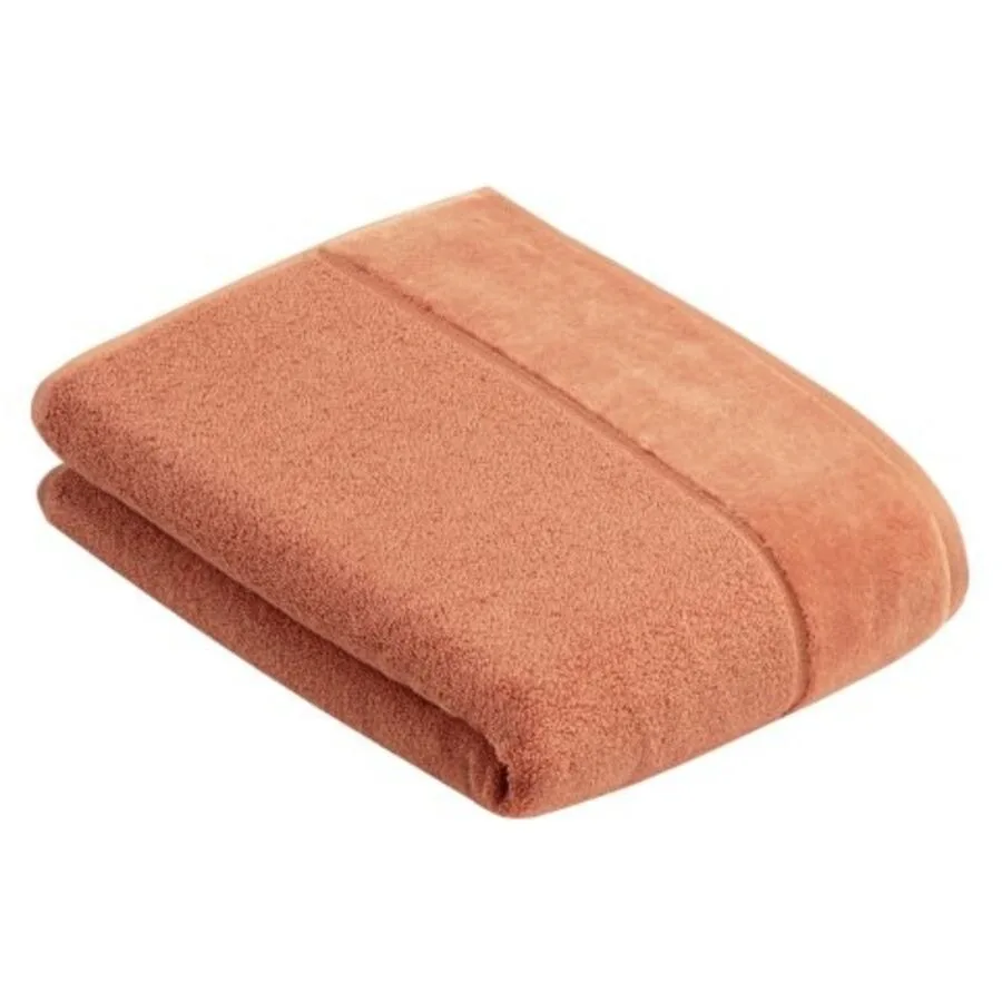 Vossen Duschtuch Pure bronze 100% Bio-Baumwolle