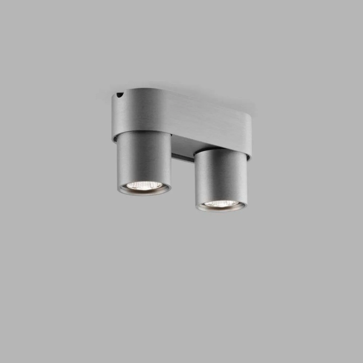 Aura C2 Deckenleuchte 2700/3000K Titanium - LIGHT-POINT - Wohnzimmer - Aluminium