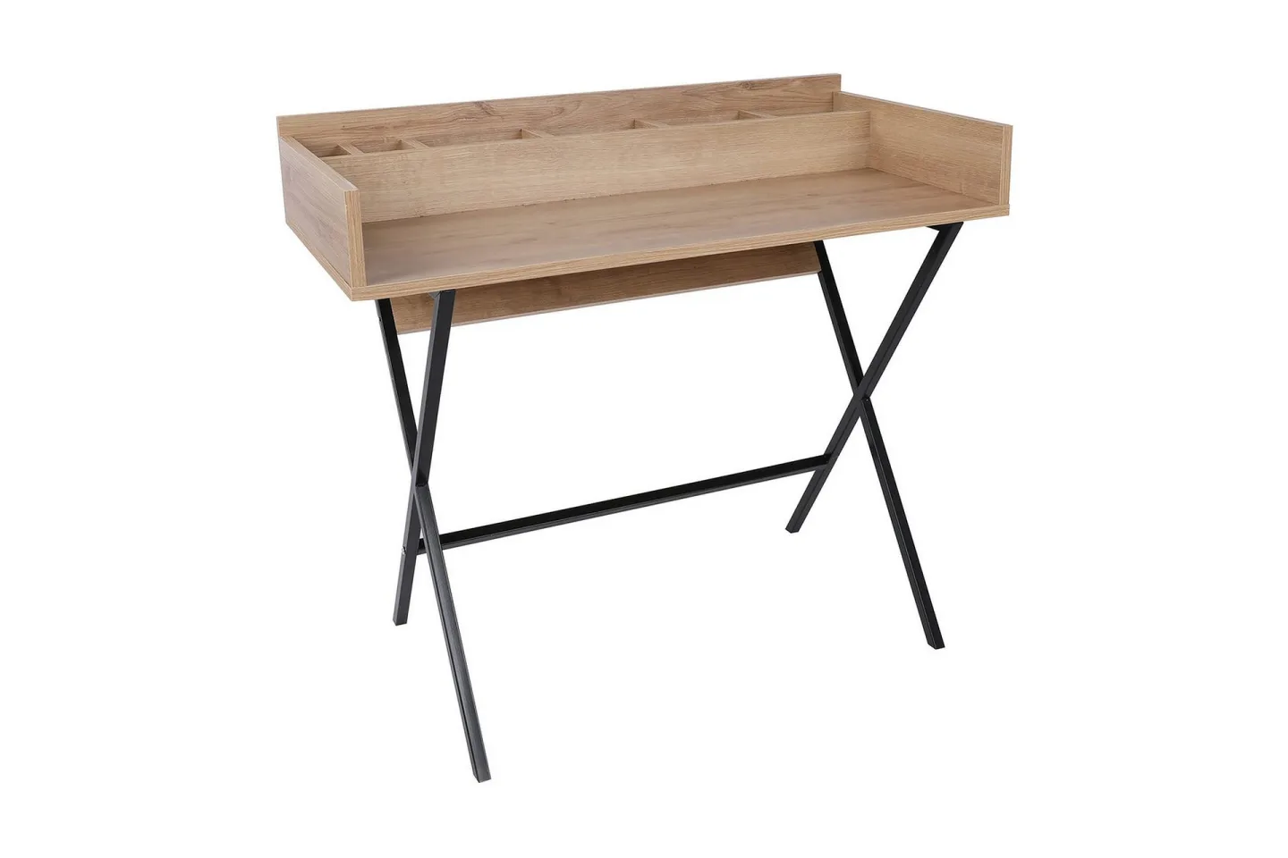 Pyke Sminkbord 100 cm - Natur/Svart