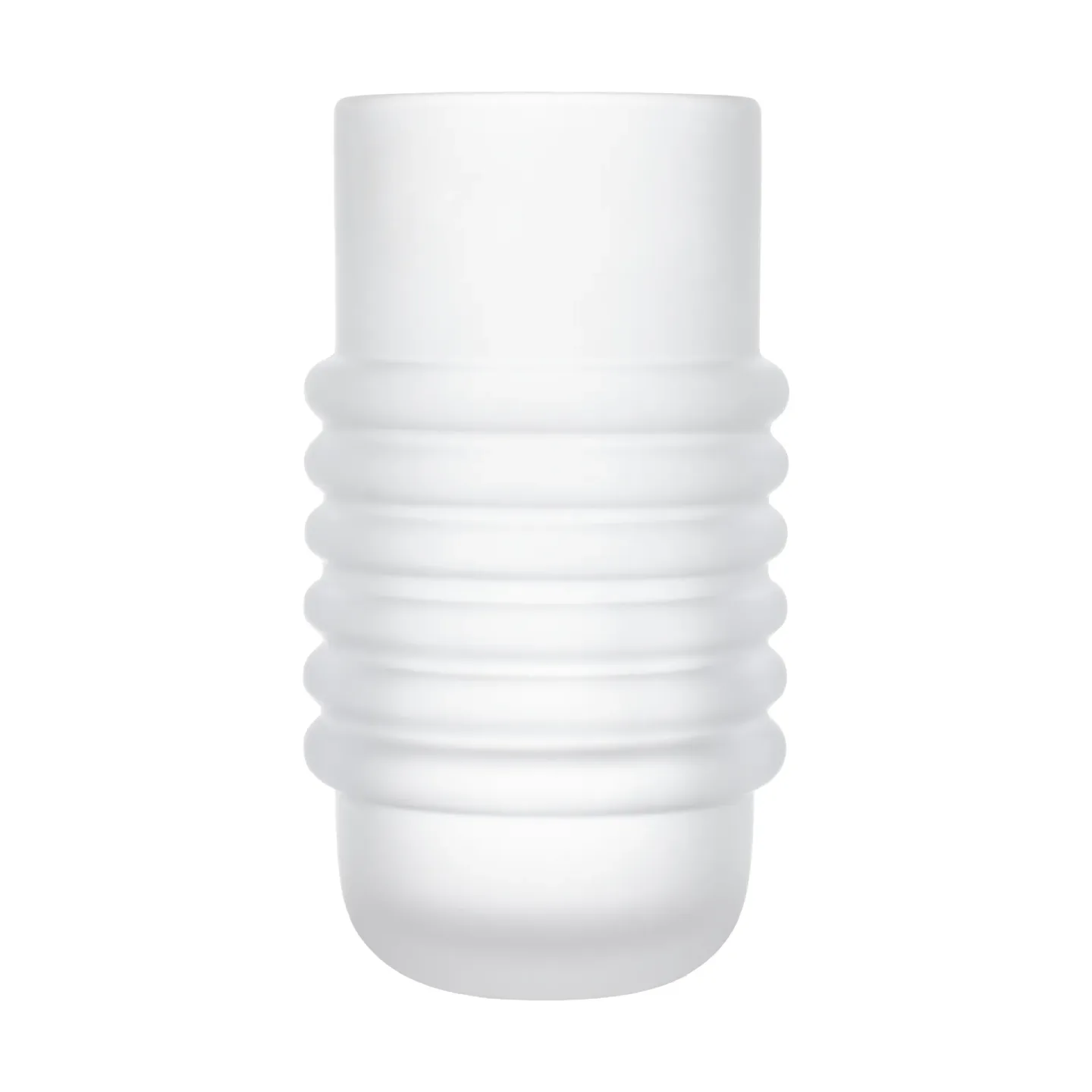 Tom Dixon Press Large vas Frosted