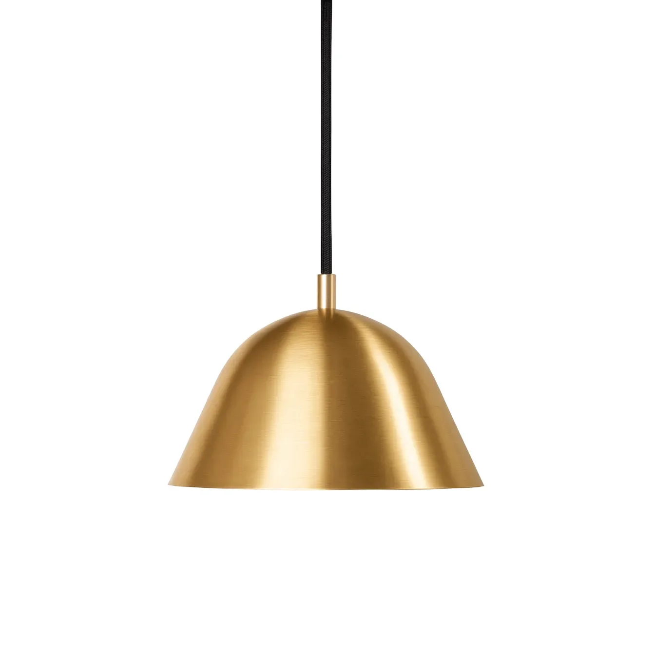 Örsjö Belysning Streck Pendelleuchte Large 19x36 cm Gebürstetes Messing