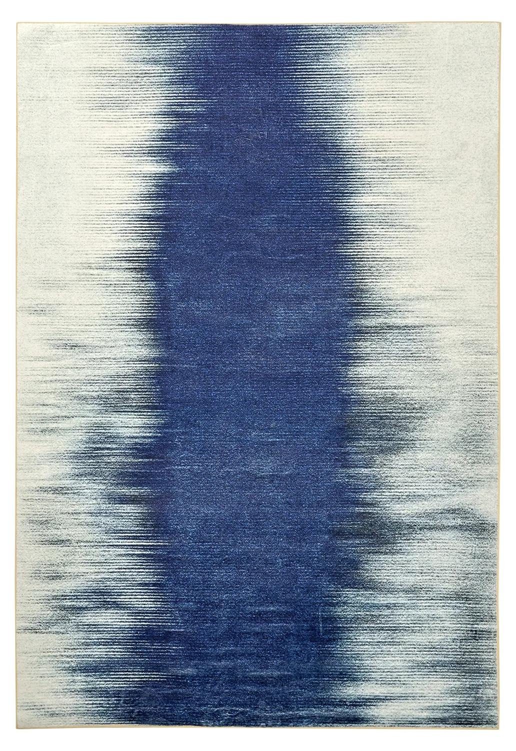 Wilton-teppe - Cara (hvit/mørkeblå) (Størrelse: 240 x 340 cm)