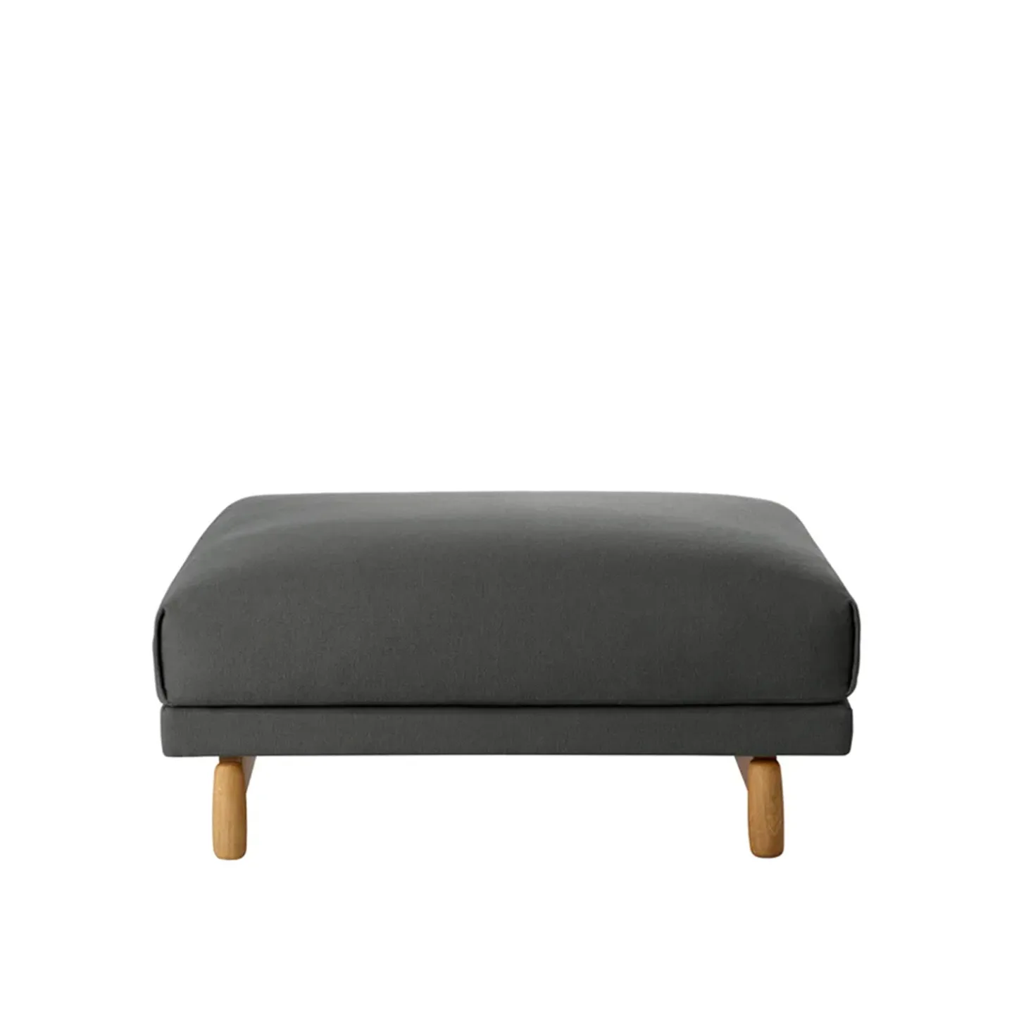 Muuto - Rest Pouf - Remix 163 - Fotpallar - Anderssen & Voll - Trä/Textilmaterial/Skum