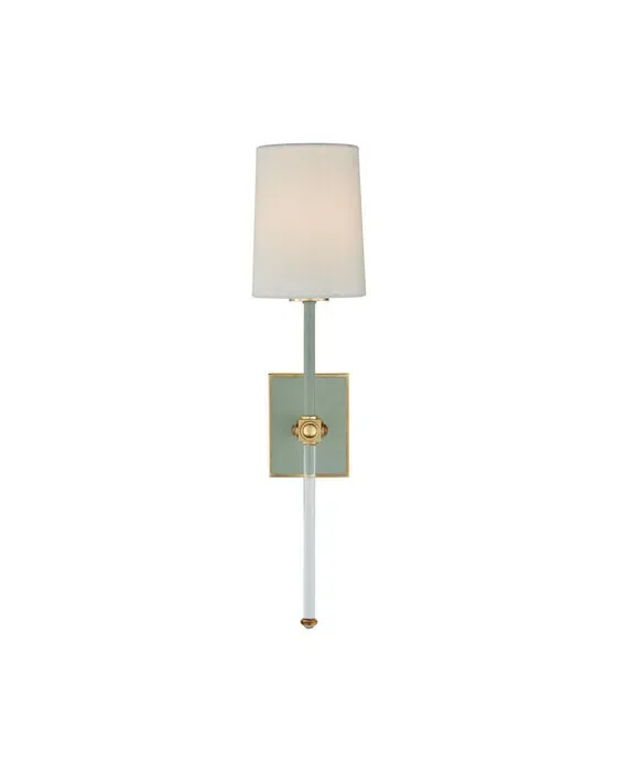 Lucia Tail Sconce Celadon Medium