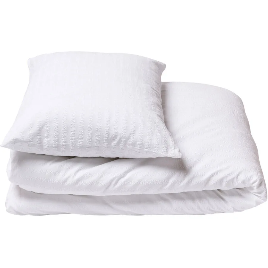 Journey Living Kissenbezug Kemeri white Einfarbig Baumwolle B 50 T 70 cm - Material: Bio Baumwolle