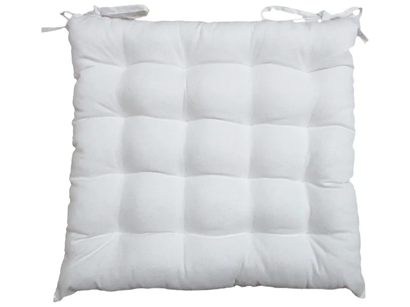 Sitzkissen PANAMA 40x40cm weiss