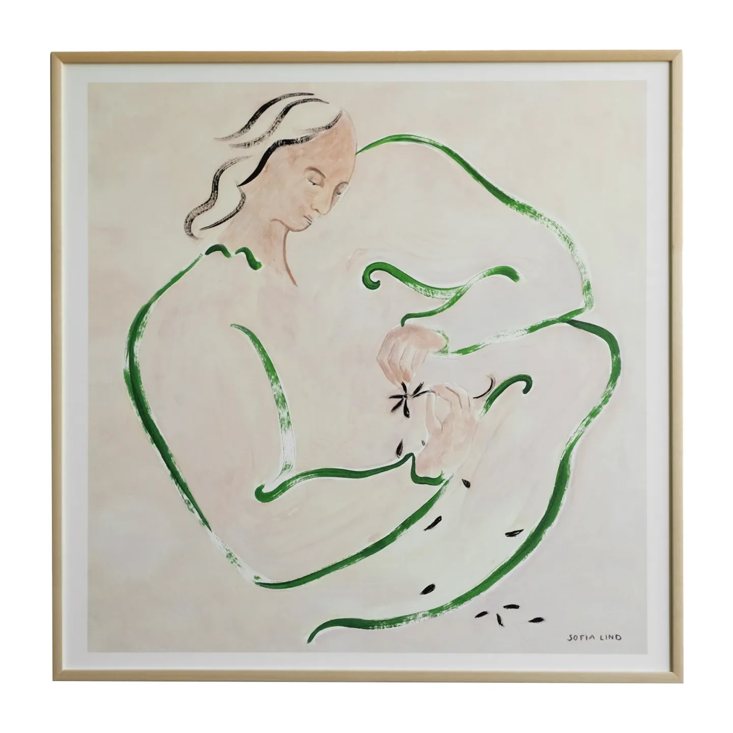 Fine Little Day Love me not Poster 70 x 70cm