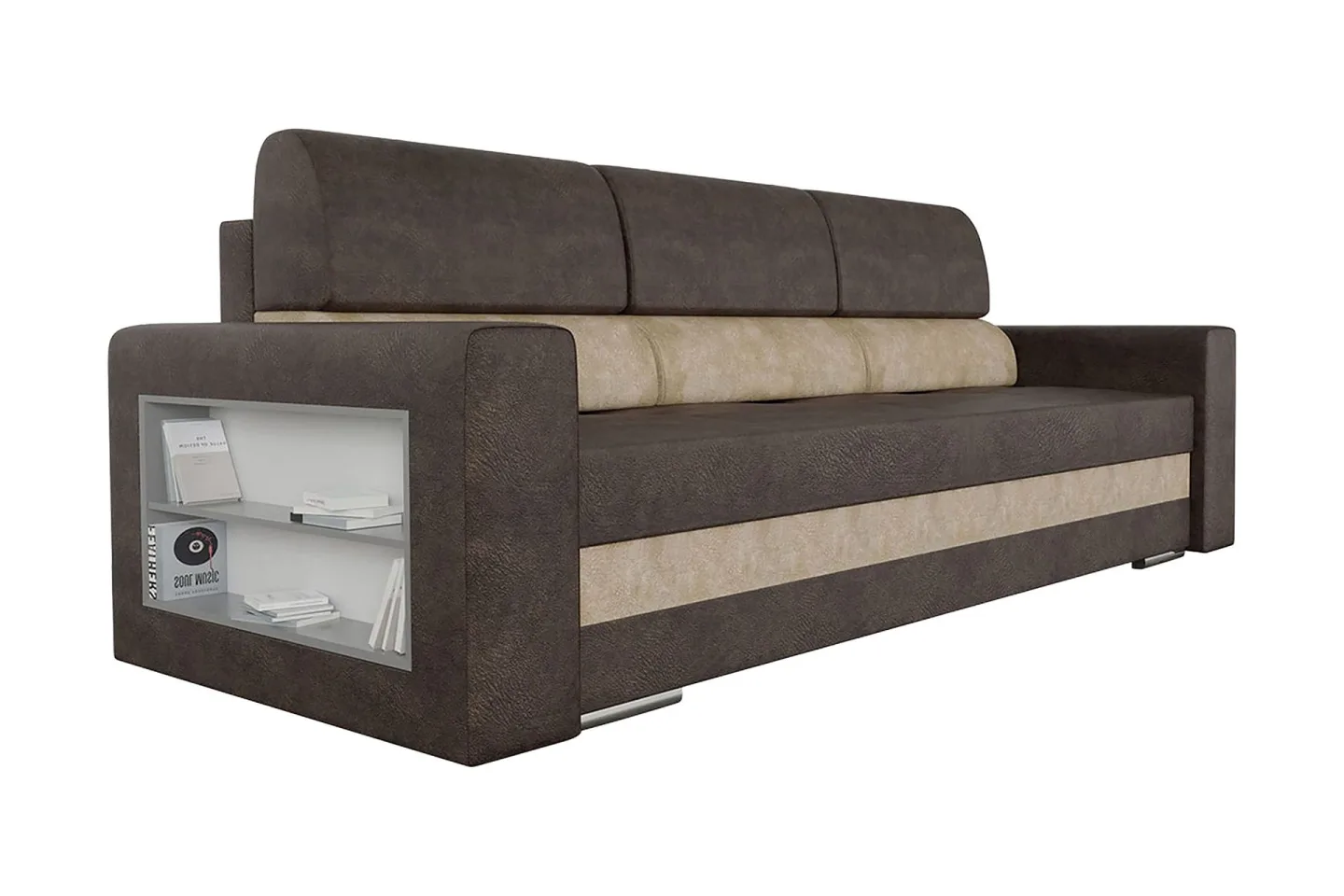 Nemo Bäddsoffa 236x92x88 cm - Brun