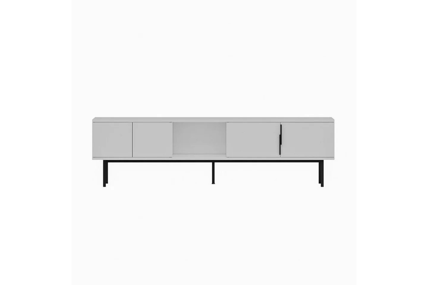 TV-bänk Zeiran Vit - Vit