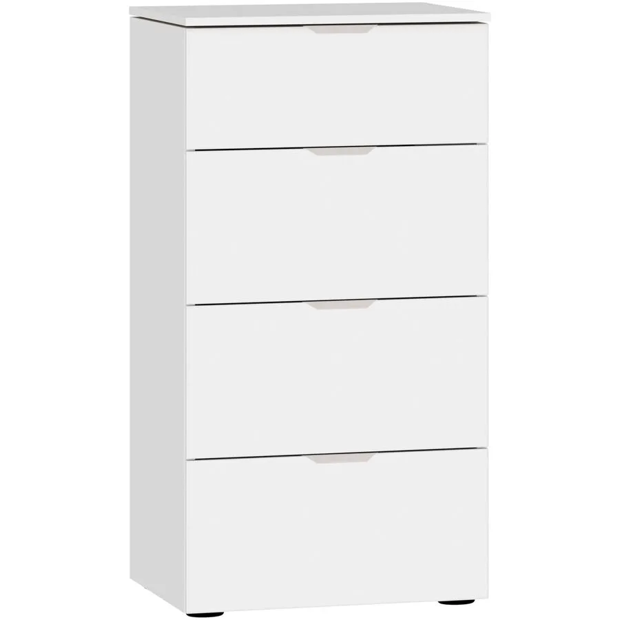 Kommode Arena Beimöbel Weiss Holzwerkstoff 45 cm 43 cm