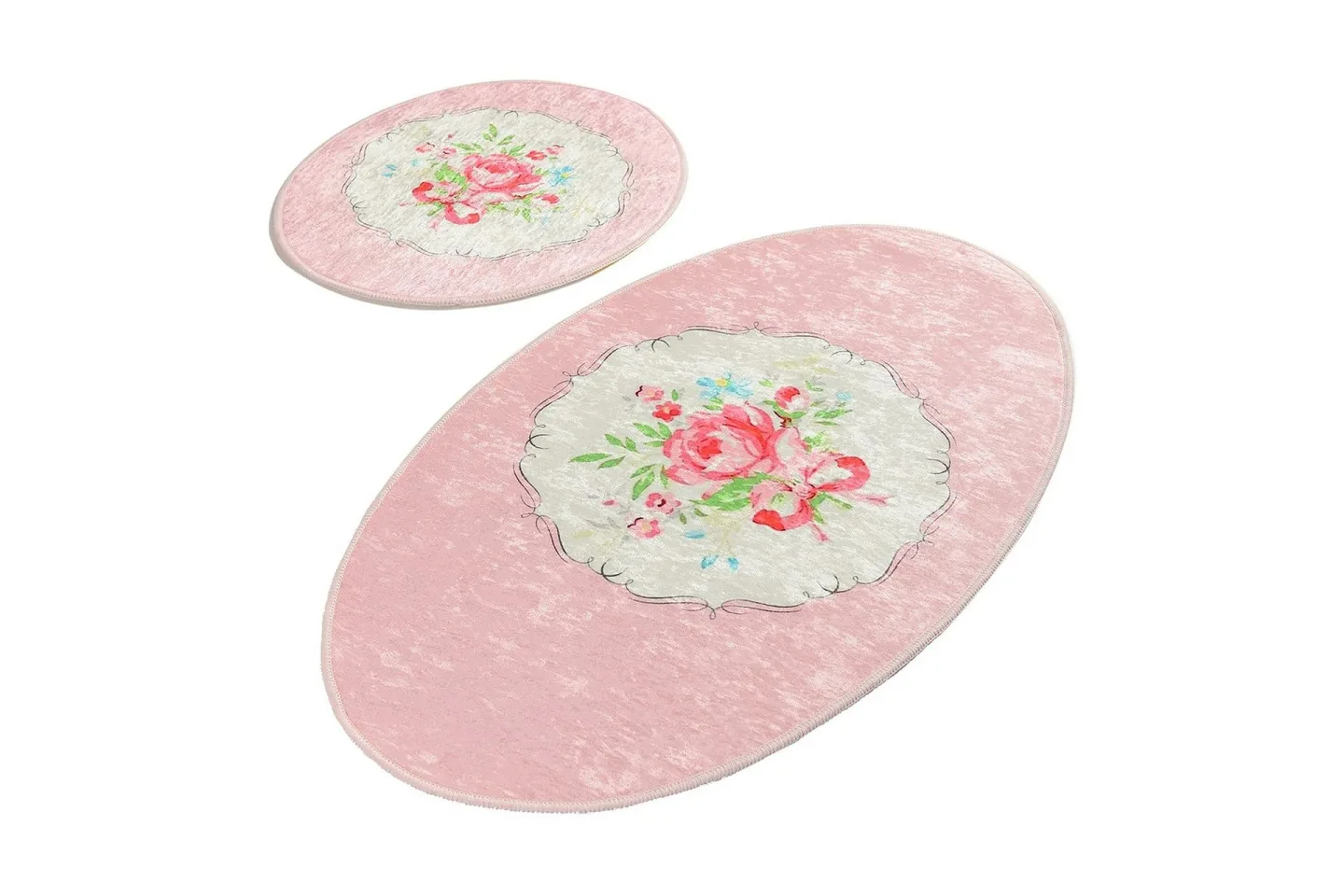 Chilai Home Badmatta Set om 2 - Multi