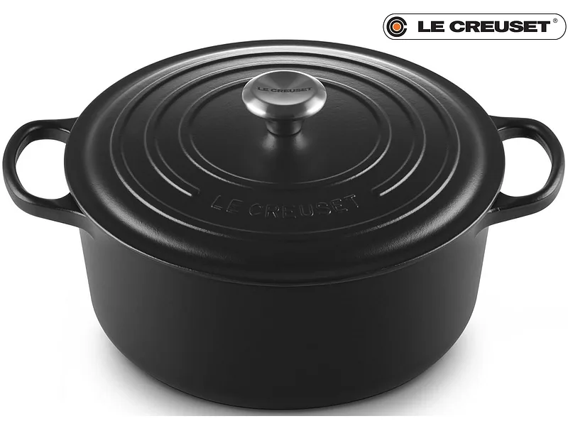 LE CREUSET Bräter SIGNATURE gusseisen schwarz