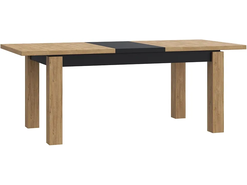 Tisch ausziehbar KASZIMIRO 160.4-206.4x90.4x78.2cm eiche