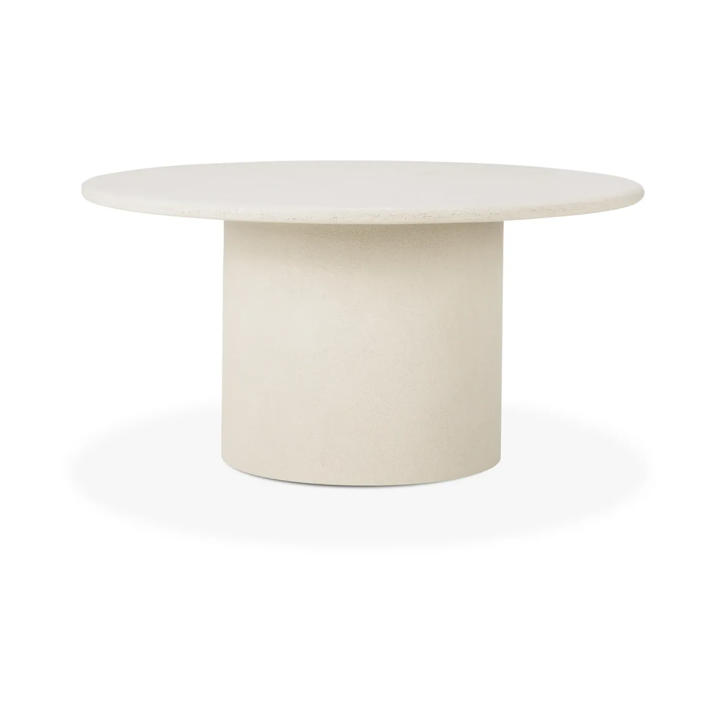 Ethnicraft Elements Esstisch Off white, Ø150 cm
