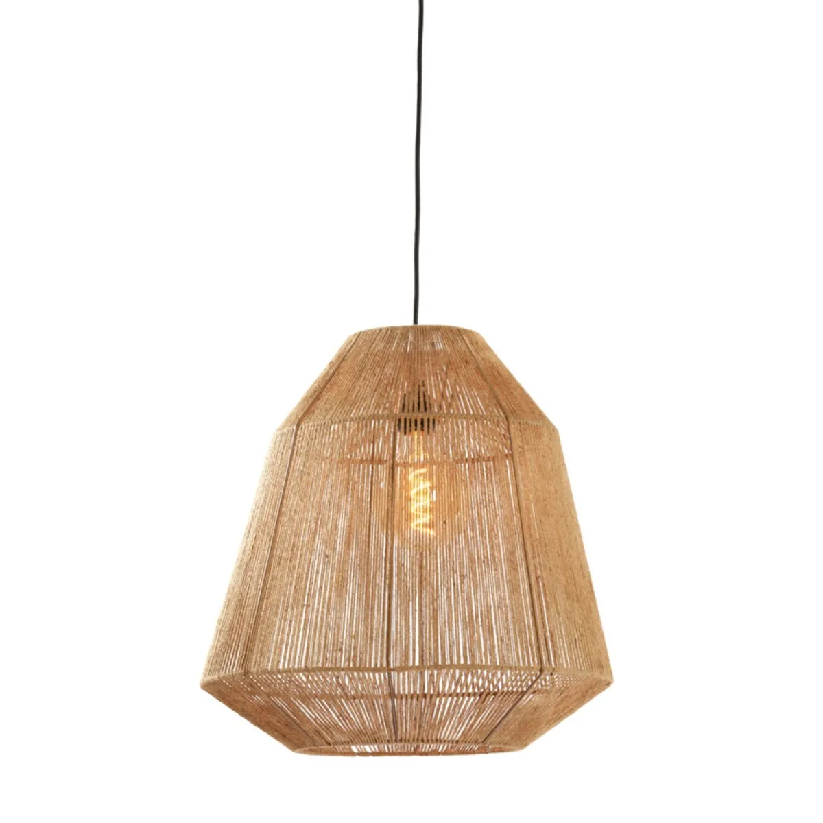 Light & Living - Malva Ø50 - Taklampa - Natur