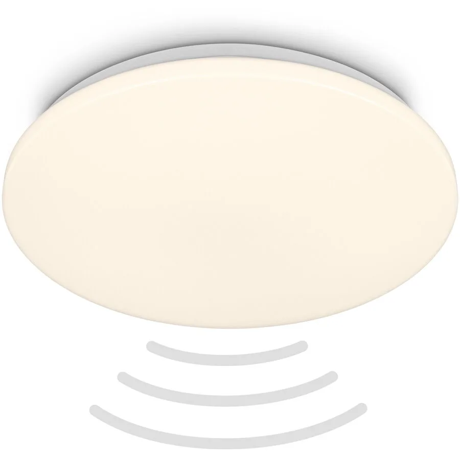 Deckenlampe Telefunken Weiss Kunststoff 35 cm 5.5 cm - LED - Lichtfarbe: Warmweiss - LED Energiesparlampen