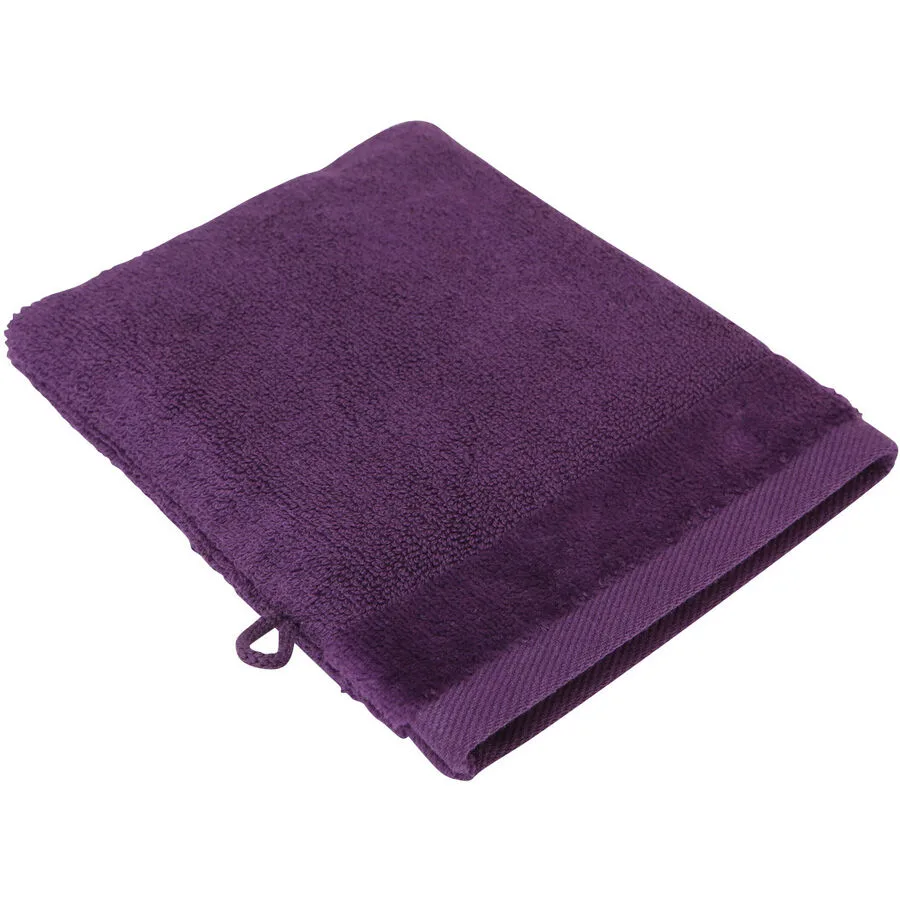 Living Home Waschhandschuh Softfeel Viola Baumwolle B 15 T 21 cm