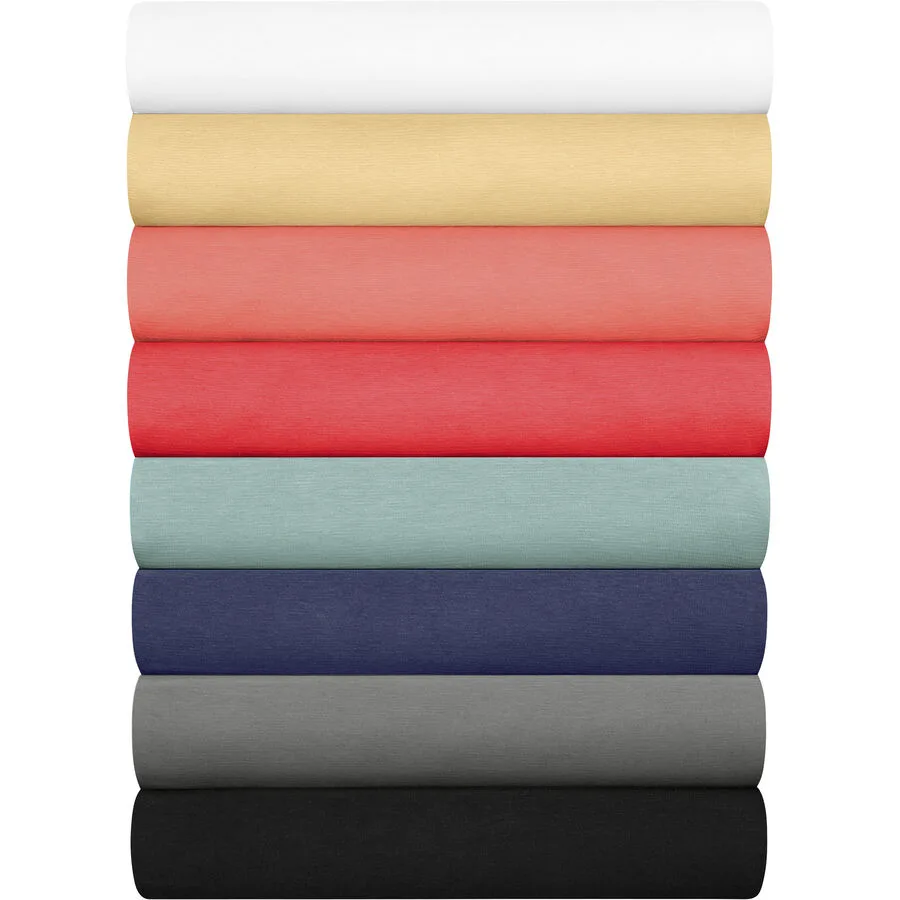 Fixleintuch Esprit Uni Schwarz Baumwolle 90 cm - Material: 97% Baumwoll-Jersey, 3% Elasthan