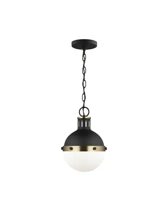 Hanks One Light Pendant Midnight Black