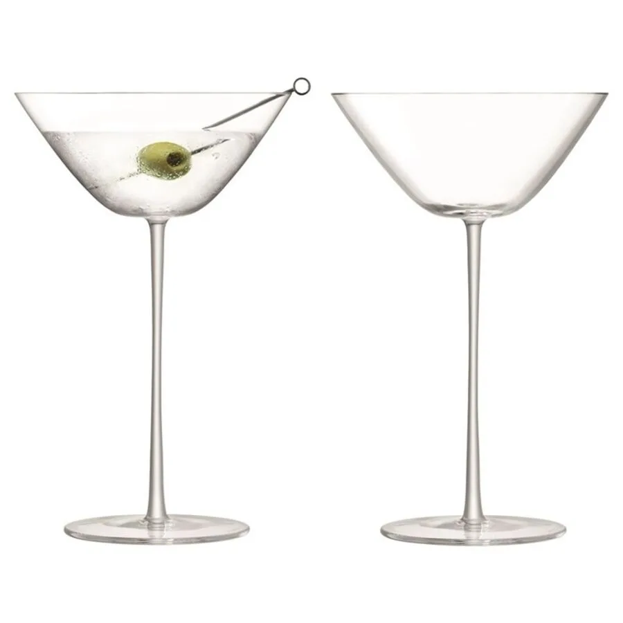 LSA International Cocktailgläser-Set Bar Culture klar Glas 2 Stk
